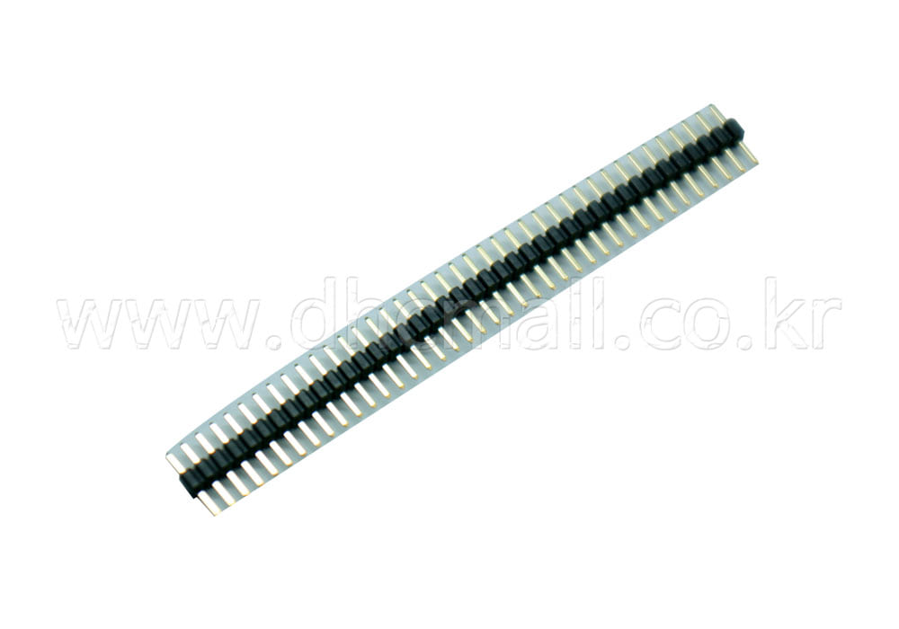 Pin Header 1x40 Pin 1.27mm Pitch 40Pin Single Straight