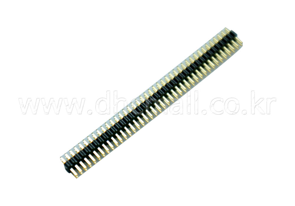 Pin Header 2x40 Pin 1.27mm Pitch 80Pin Dual Straight